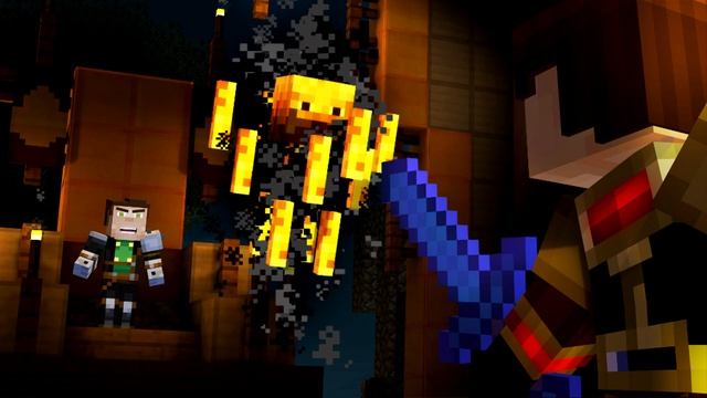 Minecraft Story Mode - WHO IS AIDEN? + EPISODE 5 Q&A смотреть онлайн