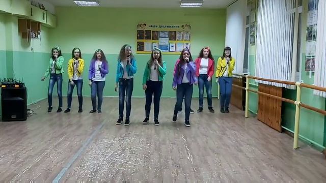 Вокальная студия  Микс Маму огорчать не надо возраст 11-13
