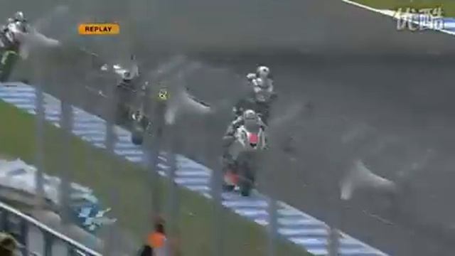 Moto2 Race Action Shoya Tomizawa During смотреть онлайн