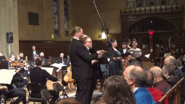 Mozart Requiem Bass Solo, Tuba Mirum sung by Daniel Brevik смотреть онлайн