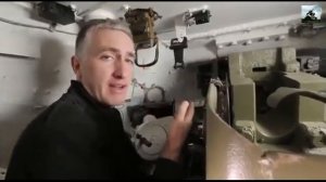 Внутри танка  Т-34-85