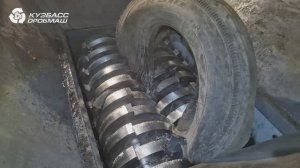 Линия переработки шин РТИ 700 от компании КузбассДробМаш