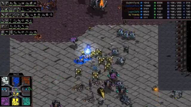 Fastest Map Ever 3v3 on Space - StarCraft - Brood War REMASTERED смотреть онлайн