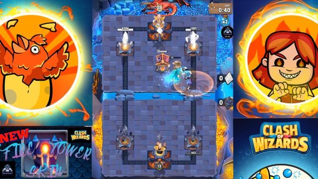 Clash of wizards BERSERKER POTION GAMEPLAY смотреть онлайн