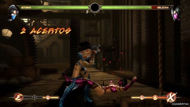 Mortal Kombat 9 - Kitana Vs. Mileena