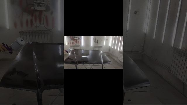 покраска капота Mercedes