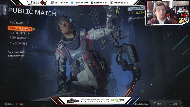 2ND PRESTIGE in Call of Duty: Black Ops 3 w/ EliteShot смотреть онлайн