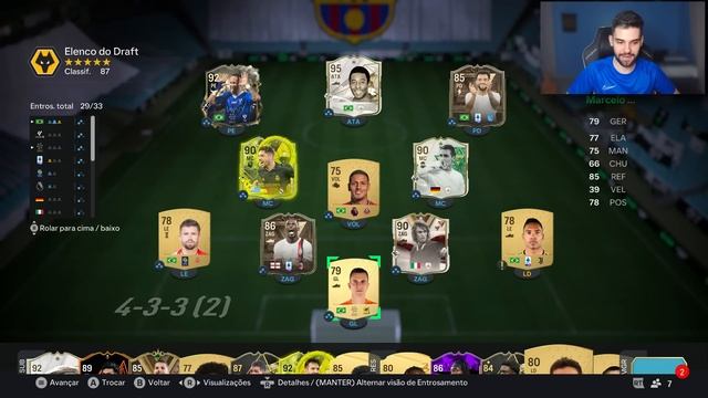 FUT DRAFT do BRASILEIRÃO! EAFC 24 ULTIMATE TEAM смотреть онлайн