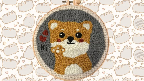 Мастер класс ковровая вышивка