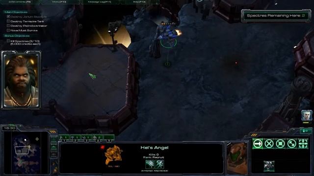 StarCraft 2 Campaign : Covert Mission 3 Branch 2 - Ghost of a Chance Brutal смотреть онлайн