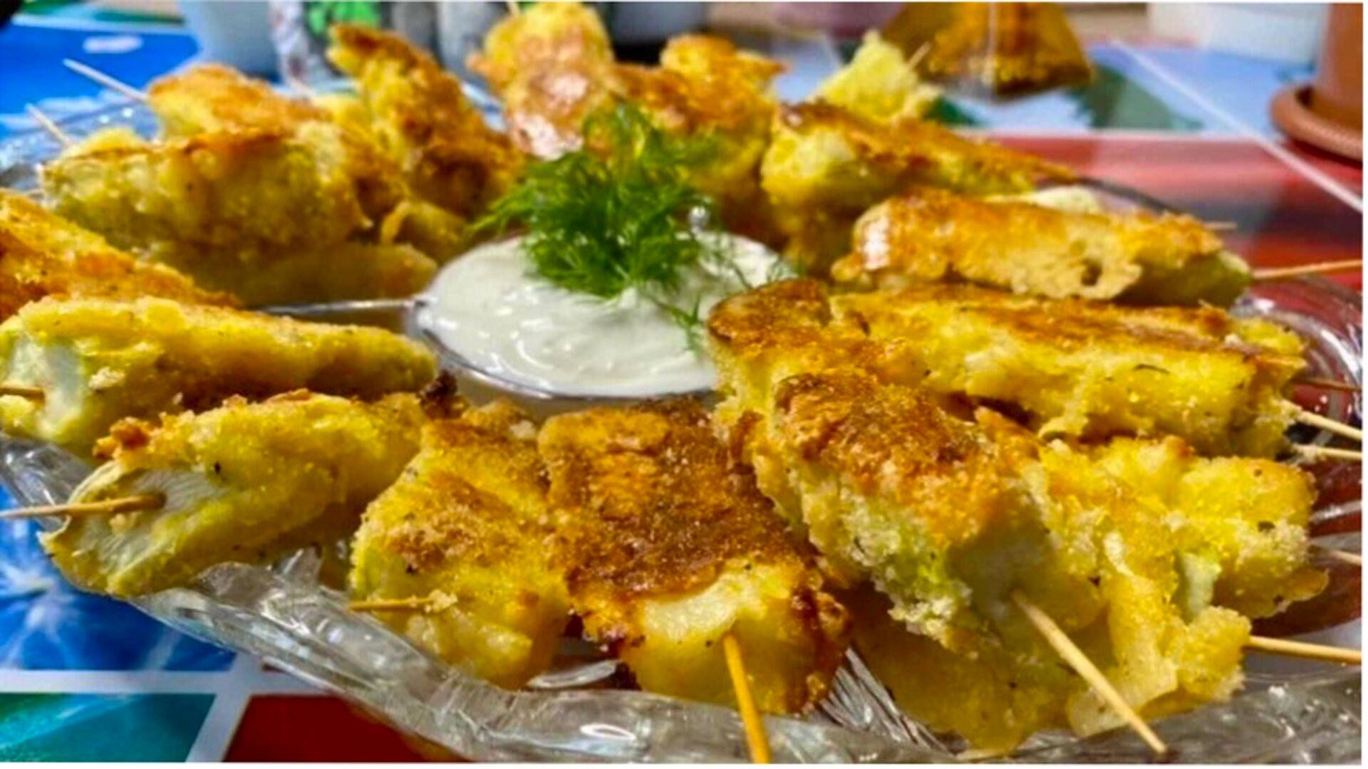 Любителям лёгких овощных блюд, хочу порекомендовать шашлычки из кабачков. Сочные и хрустящие! смотреть онлайн