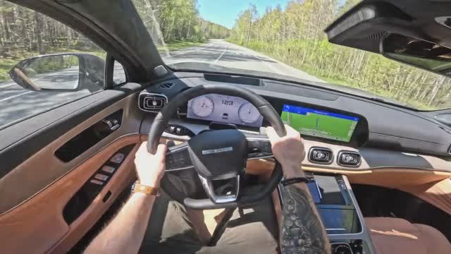 2024 JAECOO J8 2.0 AMT - POV TEST DRIVE смотреть онлайн