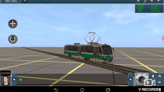 Поездка на трамвае 71-405 в траинз симулятор смотреть онлайн