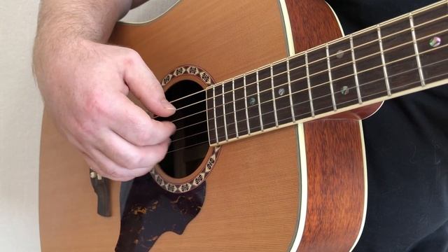 Вальсовый рисунок щипком на гитаре — Pereborom.ru смотреть онлайн