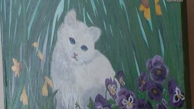 Открылась выставка картин О. Васильевой смотреть онлайн