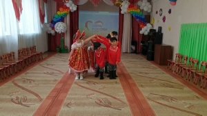 Танец "Калинка", детский сад