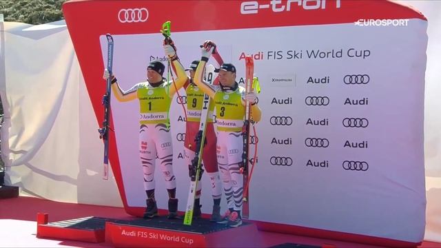 Men's Downhill - Award Ceremony - Soldeu AND - 2023 смотреть онлайн