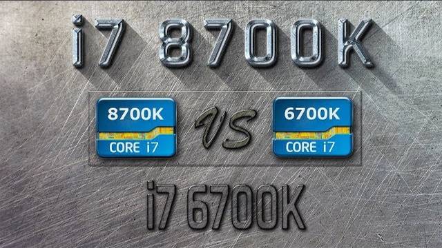 I7 8700K Vs I7 6700K Benchmarks | Gaming Tests Review & Comparison