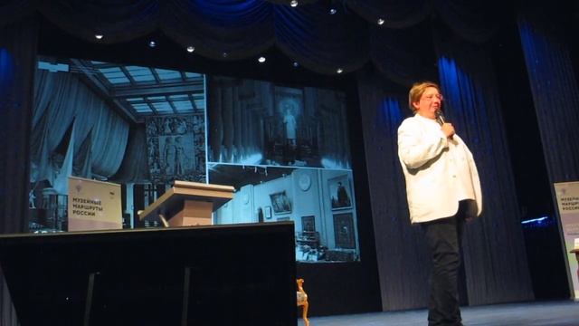 Музейные маршруты в Иркутске. Лекция директора музея им.Пушкина Е.С.Лихачёвой в Драмтеатре Иркутска смотреть онлайн