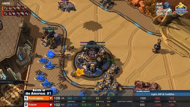 PureLegacy vs Future - TvT | Battle of the Americas #1 | StarCraft 2 смотреть онлайн