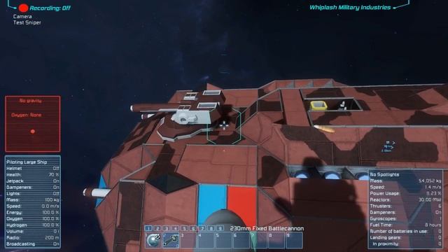 [SPACE ENGINEERS] Damage Leak Pt.1 Armor Deformation смотреть онлайн