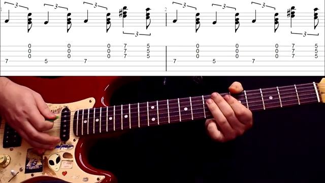 Разбор Иконического рифа SRV - Cold Shot. смотреть онлайн