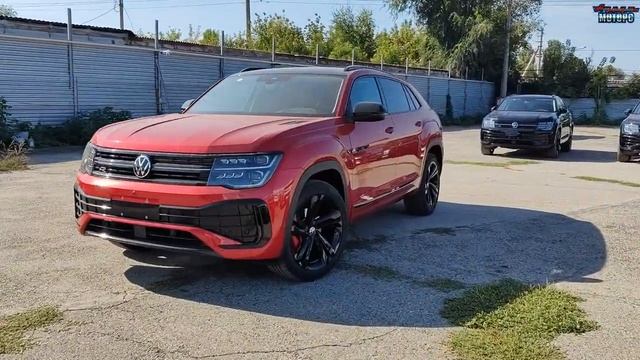 Три VW Teramont X - разный цвет