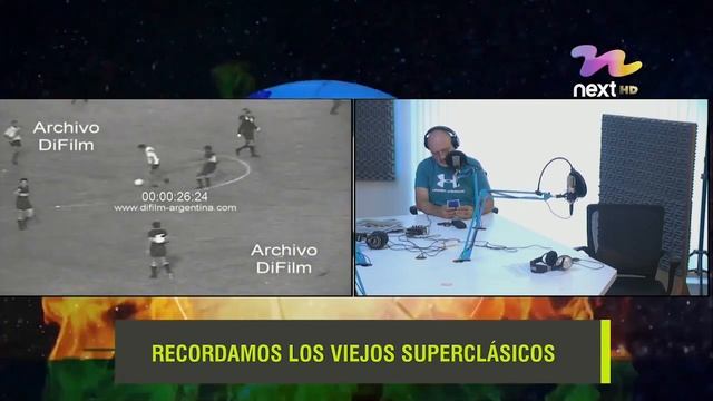 RECORDAMOS LOS VIEJOS SUPERCLÁSICOS DANIEL ONEGA Y JAVIER COCH смотреть онлайн