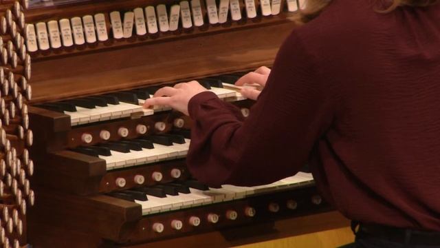 Louis Vierne - Symphony No. 2, II. Choral - Katie Gunn, organ смотреть онлайн