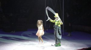 Клоунада в цирке.