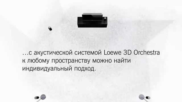 Акустическая система LOEWE 3D Orchestra - пространство, наполненное звуком смотреть онлайн