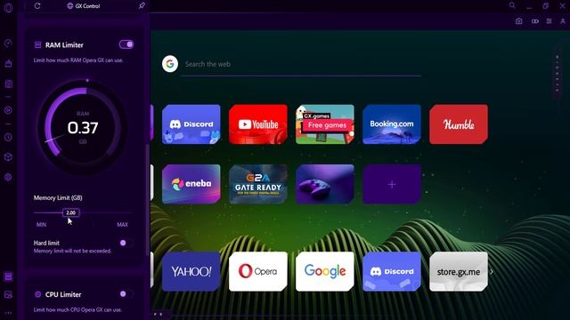 How to Limit RAM and CPU Usage on Opera GX смотреть онлайн