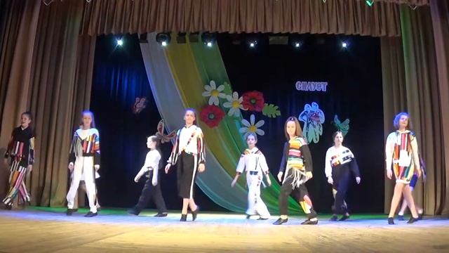 Зразковий художній колектив гурток "Театр мод "Силует", "Stylish girls" смотреть онлайн