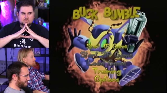 Jeff Gerstmann nods his head approvingly to the Buck Bumble theme song for 10 minutes смотреть онлайн