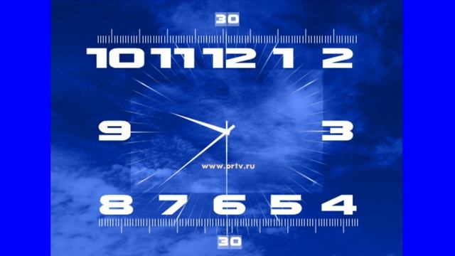 Часы Первого Канала Вечер