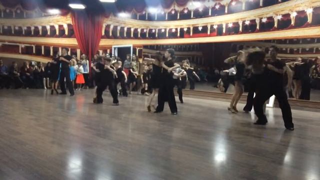 Формэйшен. ТСК Джокер. Танцует весь коллектив. Дюкарев Иван и Комендантова Алена смотреть онлайн