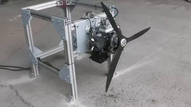 2-cylinder 183cc UAV engine смотреть онлайн