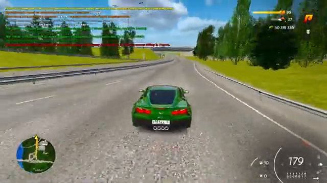 ТЕСТ-ДРАЙВ CHEVROLET CORVETTE Z НА СКОРОСТЬ С БУЙВОЛСОНОМ РАДМИР КРМП РАЙЛЮХА смотреть онлайн