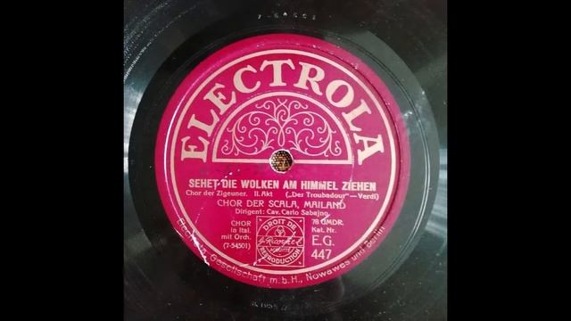 Немецкая довоенная трофейная пластинка. Опера Фауст. Хор солдат! смотреть онлайн