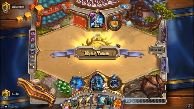 (Hearthstone) Control Paladin Vs Exodia Quest Mage смотреть онлайн