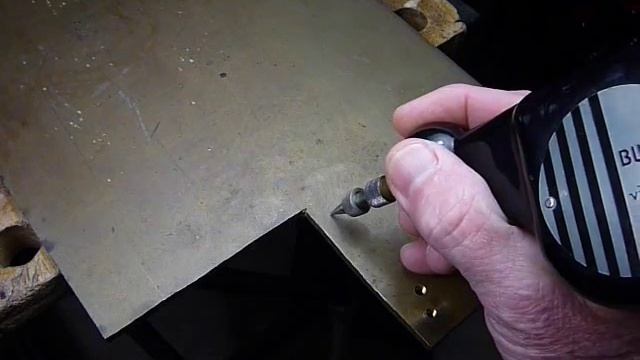 vintage BURGESS vibro-tool -- real time demonstration смотреть онлайн