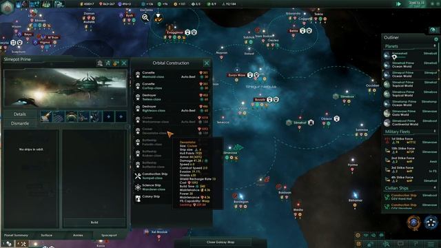 Slug4Life = Let's Play + Stellaris [Kennedy + Leviathans] #10 смотреть онлайн