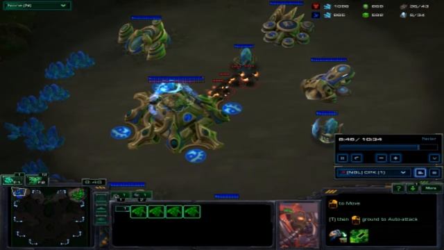 BRONZE LEAGUE REAPER MICRO - Starcraft 2 смотреть онлайн