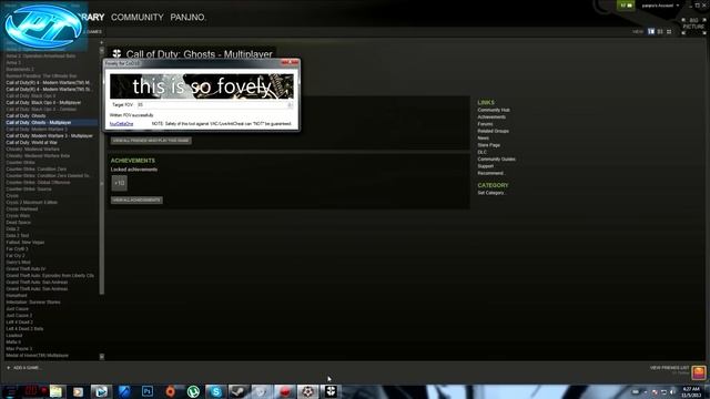 Call of duty Ghosts: How to change / Increase FoV! Tutorial смотреть онлайн