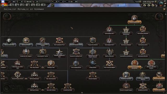 Heart of Iron 4 Стрим №1 Ком.Германия смотреть онлайн