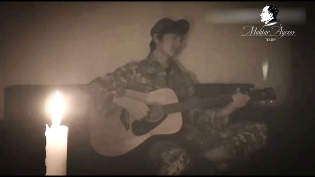 М.Әуезов театрының актері Әділет Базарбайдың орындауында "Темная ночь" әні смотреть онлайн