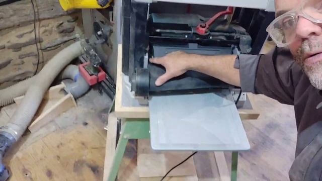 Metabo DH330 site thicknesser dust extraction port FAIL...2020 wood working machines смотреть онлайн