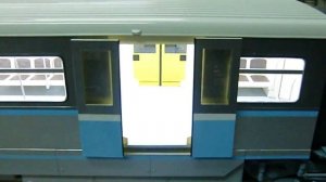 Макет вагона метрополитена 81-740(741)