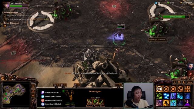 Who is the strongest hero commander? Part 1: Kerrigan [Starcraft II: Co-Op] смотреть онлайн