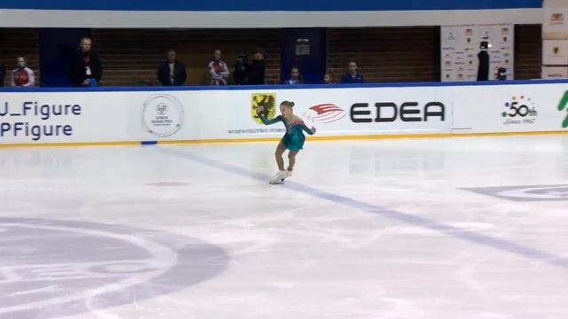 Алена Косторная ПП ISU JGP Gdansk 2017-2018 / Alena KOSTORNAIA FS смотреть онлайн